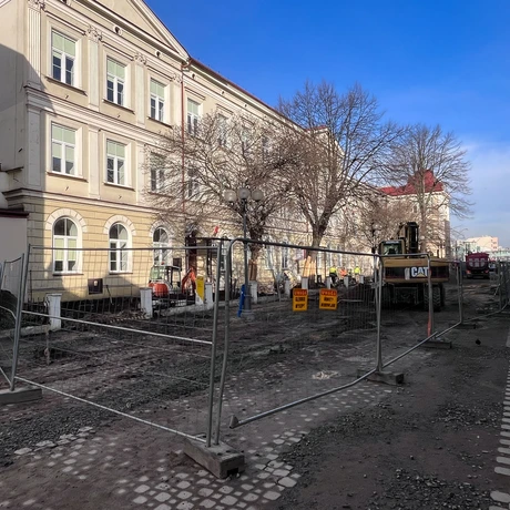 Przebudowa ul. Grunwaldzkiej w Rzeszowie [luty 2024] - fot 7